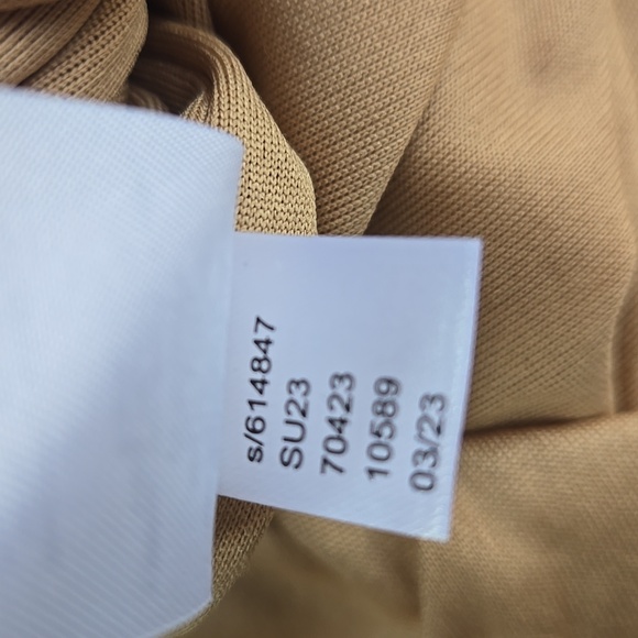 Ann Taylor Tan Checkered Sleeveless Dress Size 0 - Picture 7 of 9